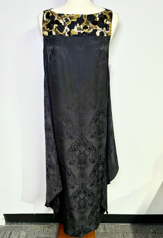 Women Size 42 Etro Black Silk Dress