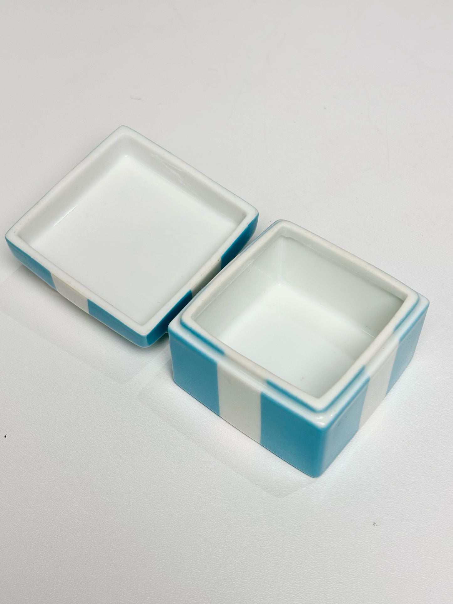 Blue Tiffany & Co. Jewelry Porcelain Trinket Jewelry Box