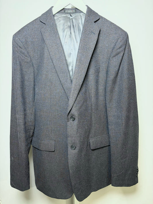 John Varvatos USA Gray Wool Blend Men's Mens Size 44L Blazer