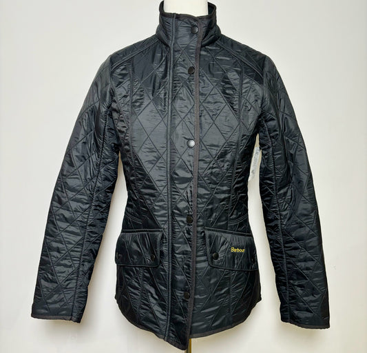 Women Size 4 Embroidered Quilted Shell Jacket