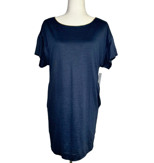 Women Size S 3.1 Phillip Lim Blue Solid Ramie Dress