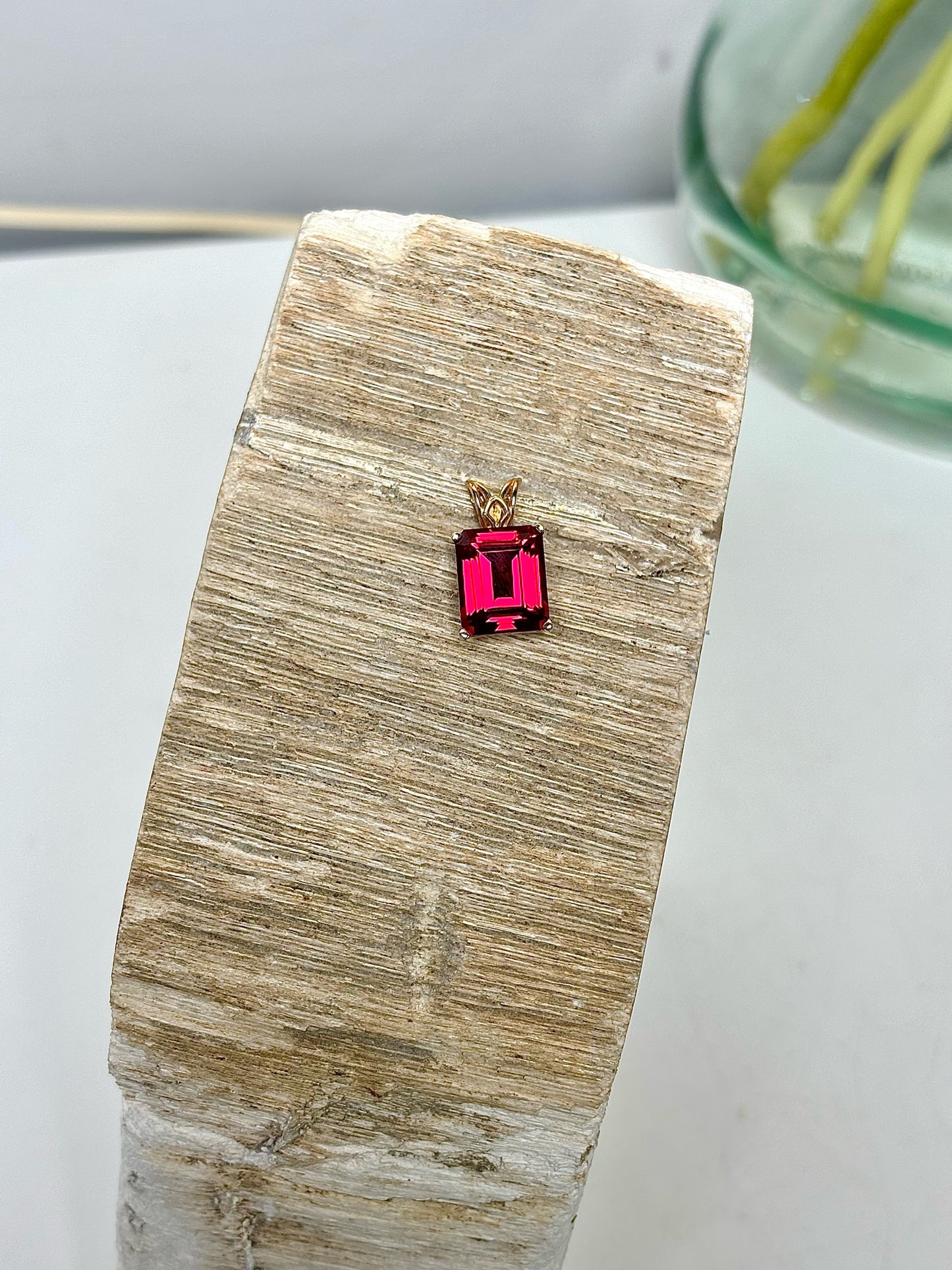 Red Red Garnet No Label Pendant