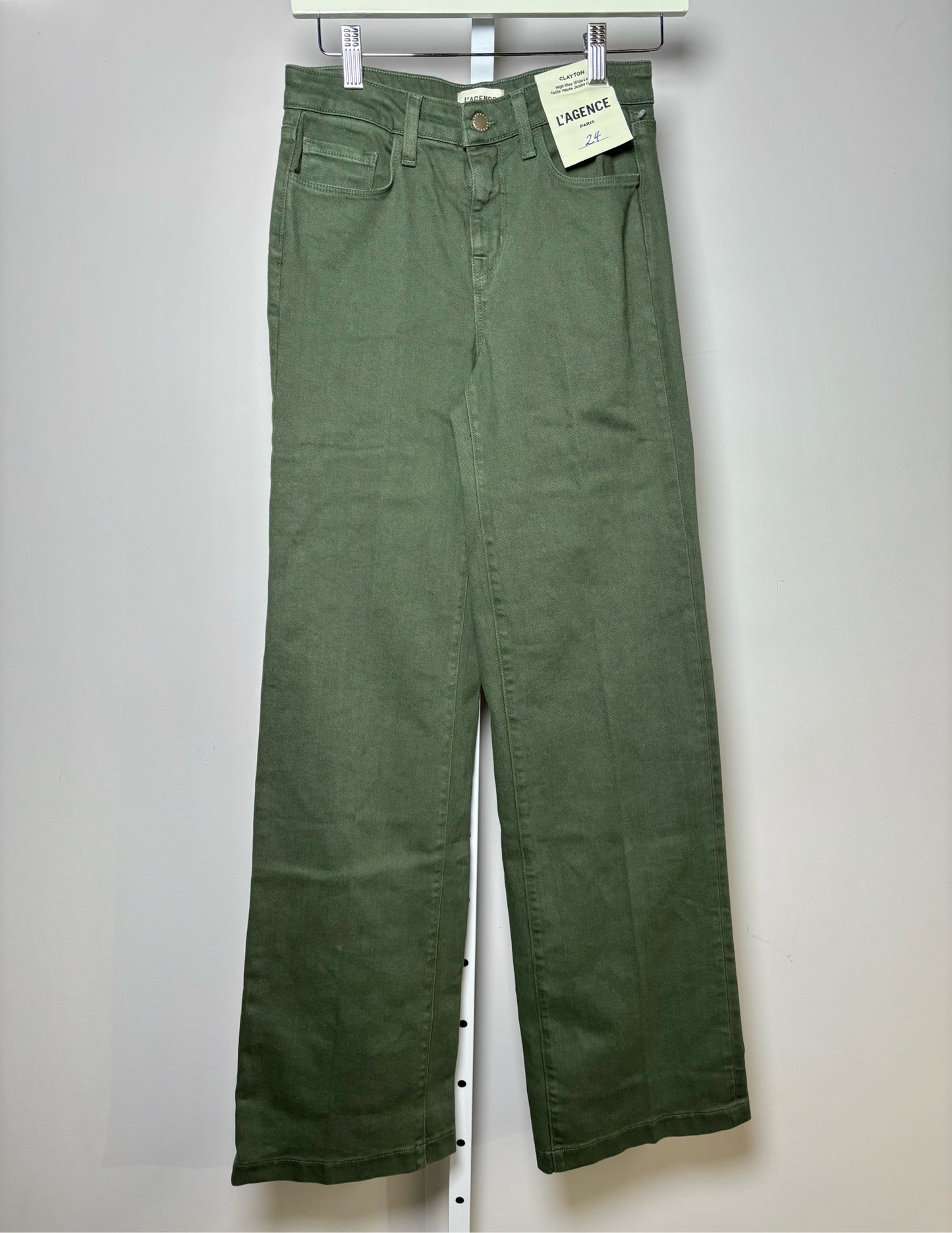 Green Women Size 24 L'Agence Pants