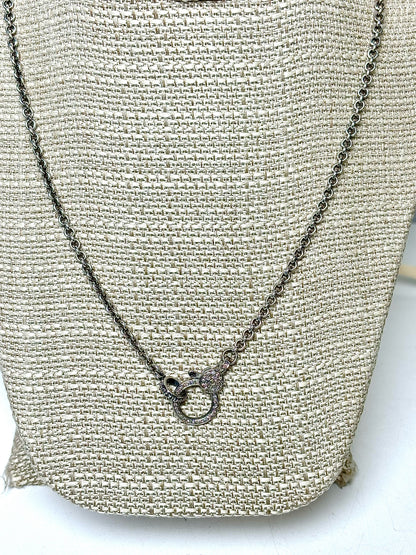 Sheryl Lowe Diamond Sterling Silver Necklace