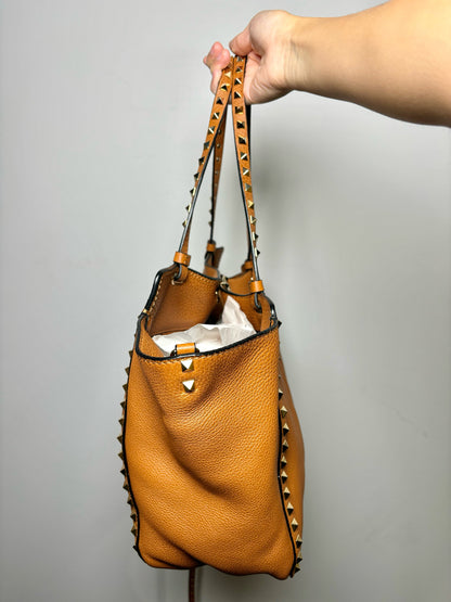 Valentino Garavani Cowhide Leather Tote Bag