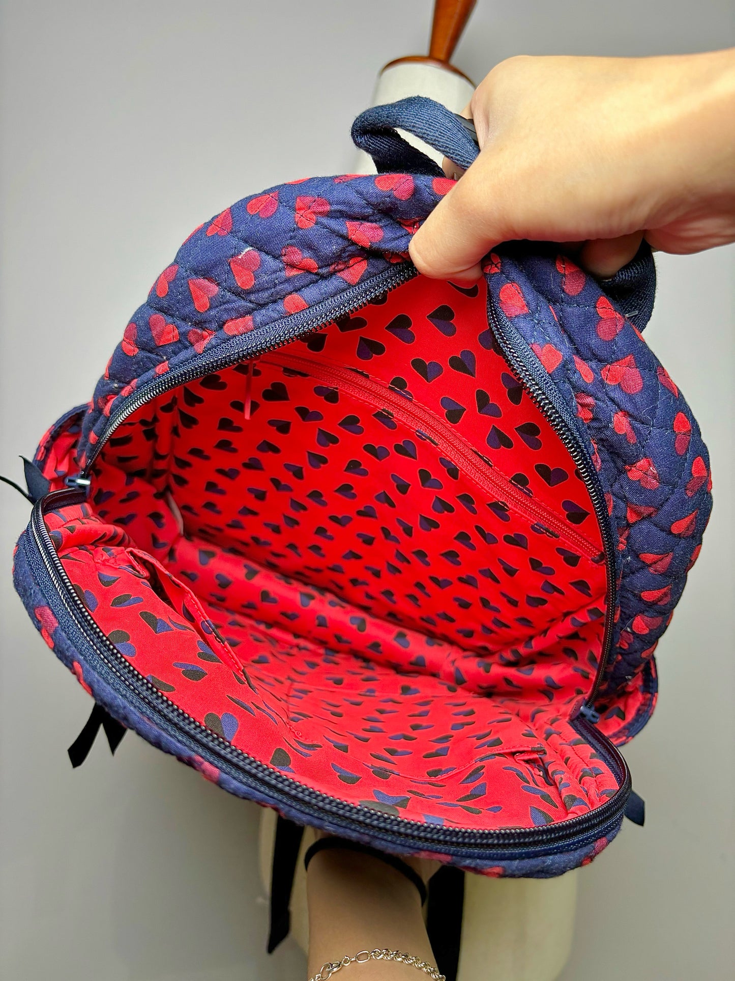 Navy Vera Bradley Backpack