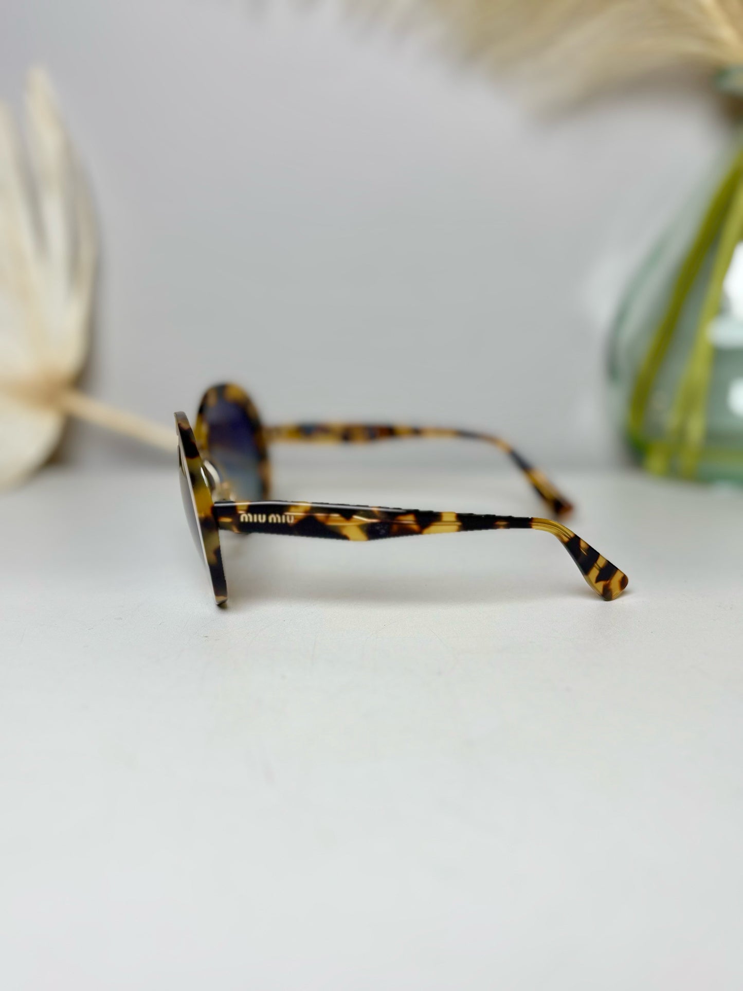 Miu Miu Tortoise Shell Sunglasses