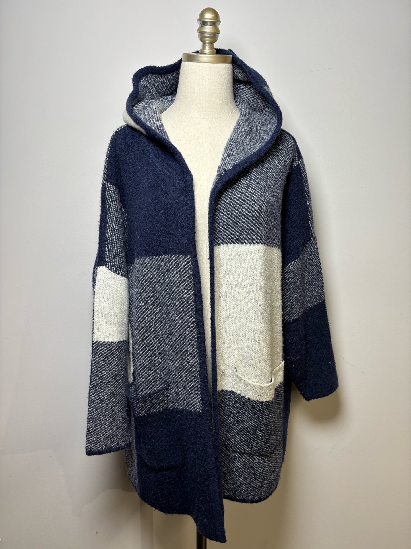 Blue Women Size L NVLT Cardigan