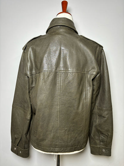 Bagatelle Olive Leather Men's S Jacket