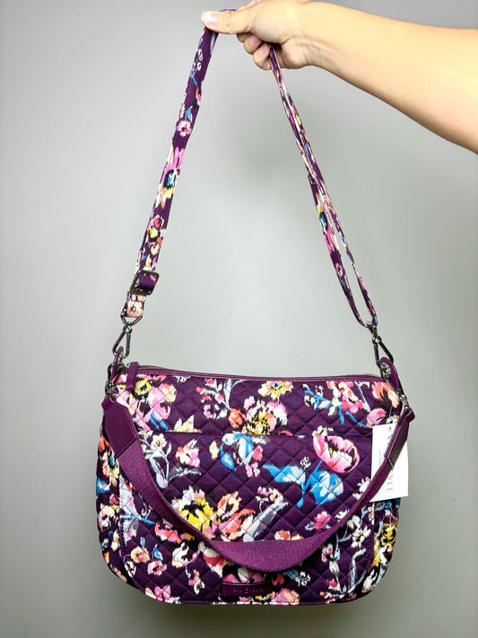 Plum Vera Bradley Floral Purse