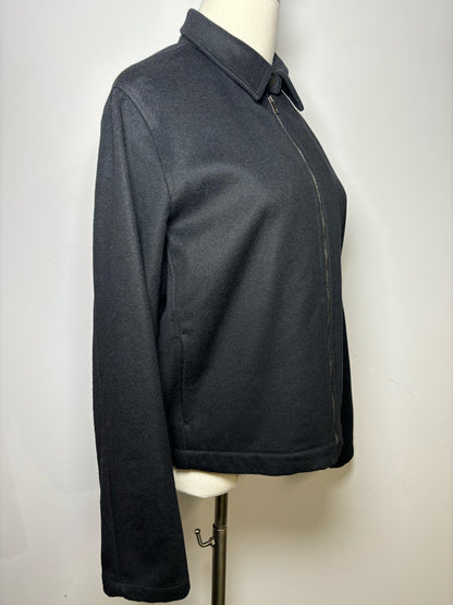 Women Size 8 Nicole Farhi Black Cashmere Jacket