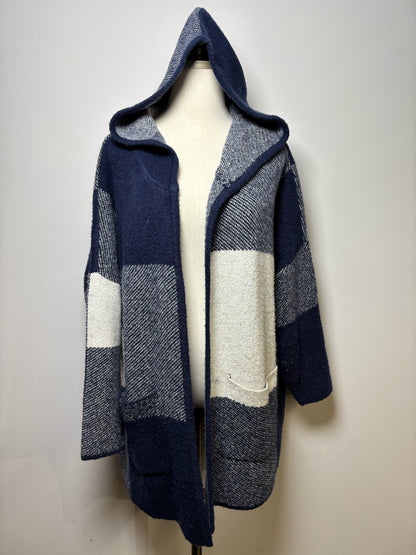 Blue Women Size L NVLT Cardigan