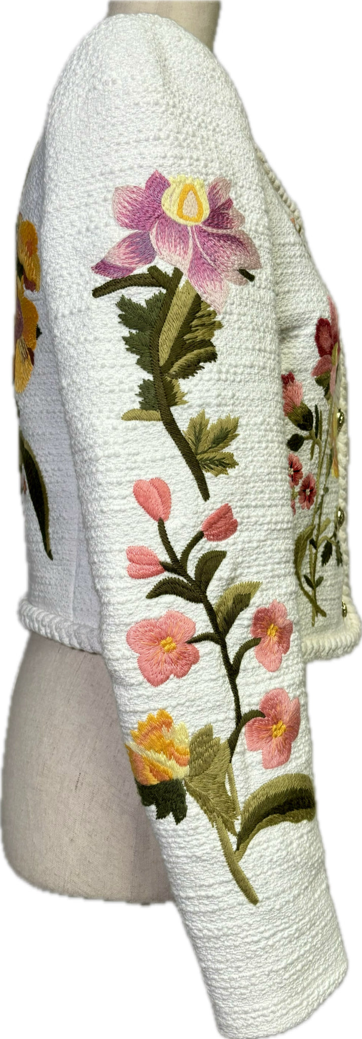Derek Lam Floral Embroidered Blazer