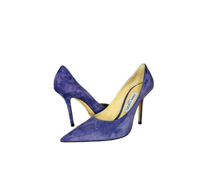 Jimmy Choo Lavender Suede Heels