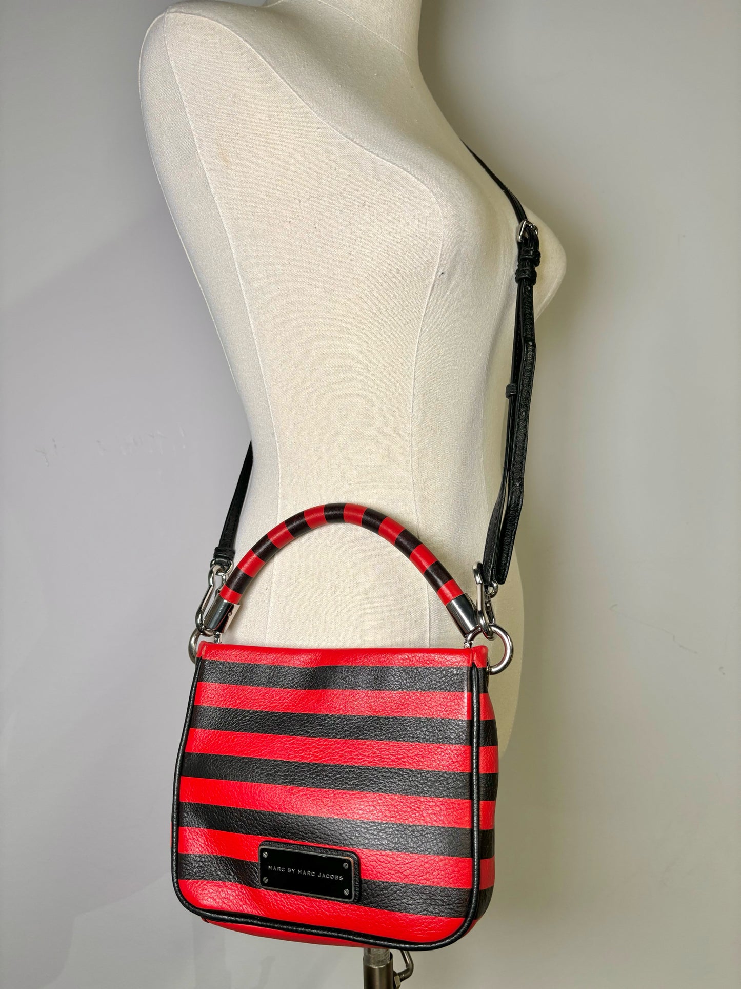 MARC by Marc Jacobs Stripe Leather Multi-Color Purse