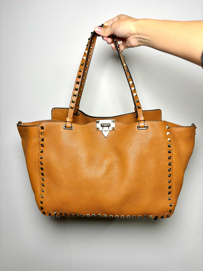 Valentino Garavani Cowhide Leather Tote Bag