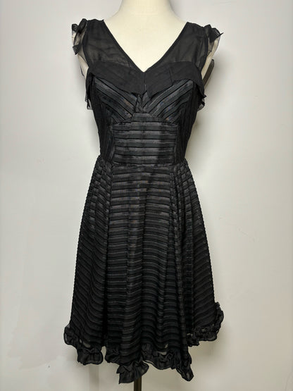 Women Size 4 McGinn Black Women's Dresses Polyester Dress