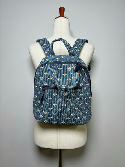 Blue Vera Bradley Backpack