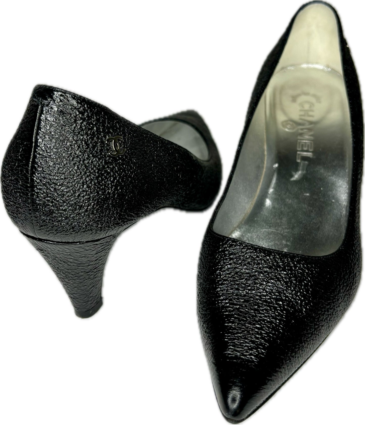 Chanel Cowhide Heels