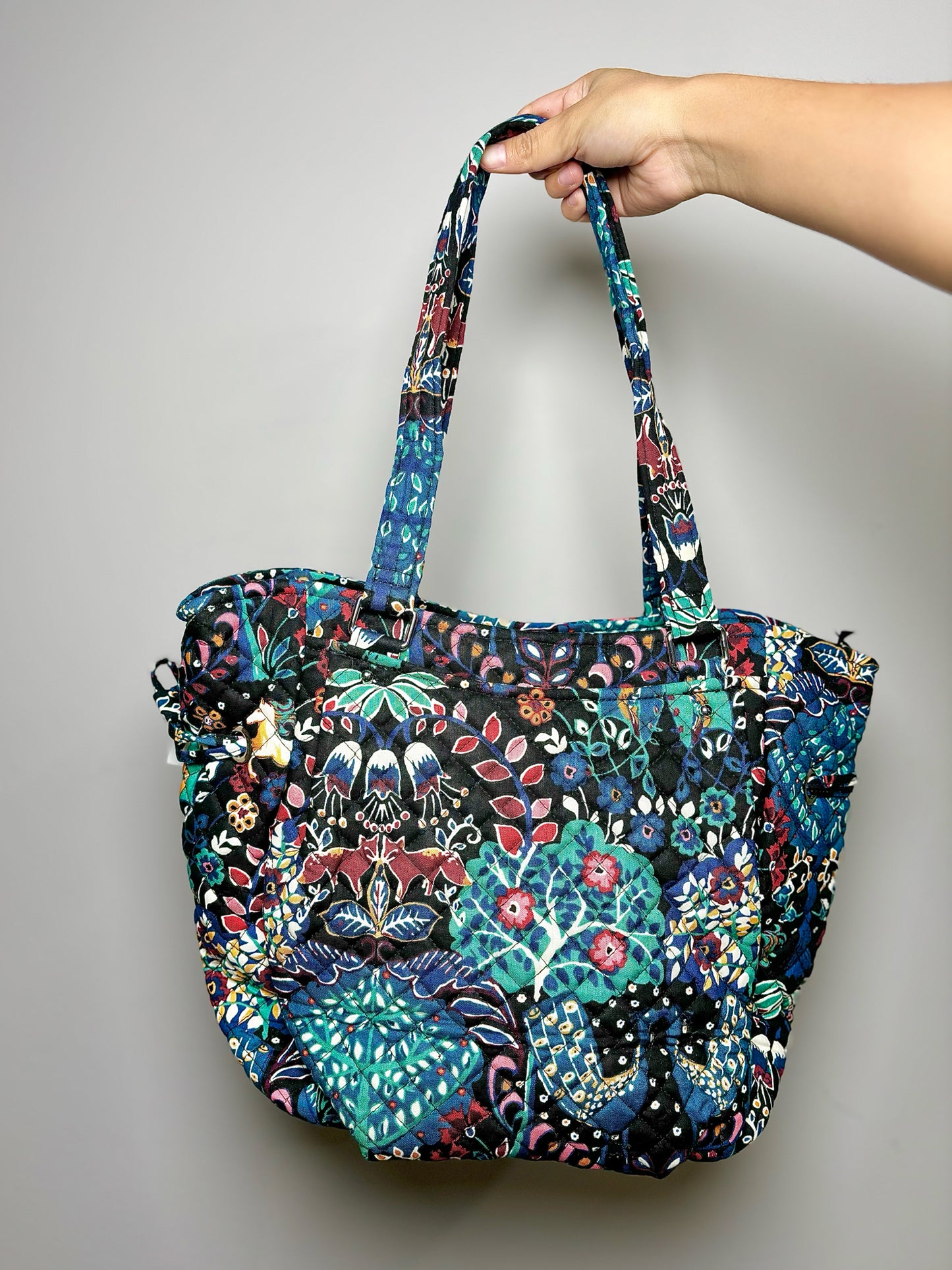 Blue Vera Bradley Print Purse