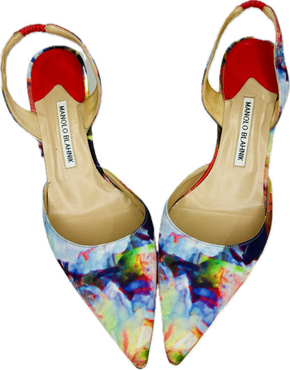 Manolo Blahnik Multi-color Heels