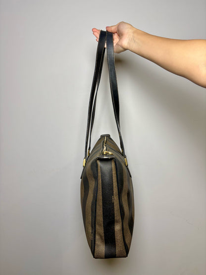 Fendi Stripe Tote Bag