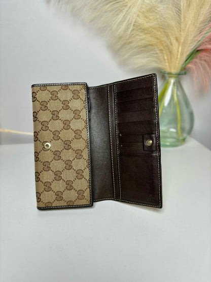 Gucci Women's Accessories Canvas Wallet