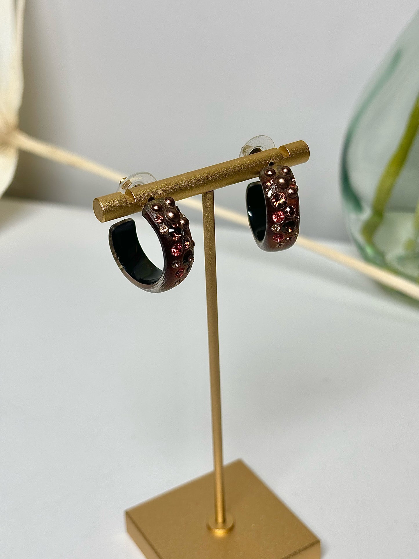 Brown Alexis Bittar Earrings