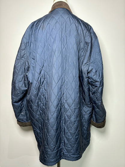 Brooks Brothers Blue Nylon Solid Men's XL Jacket