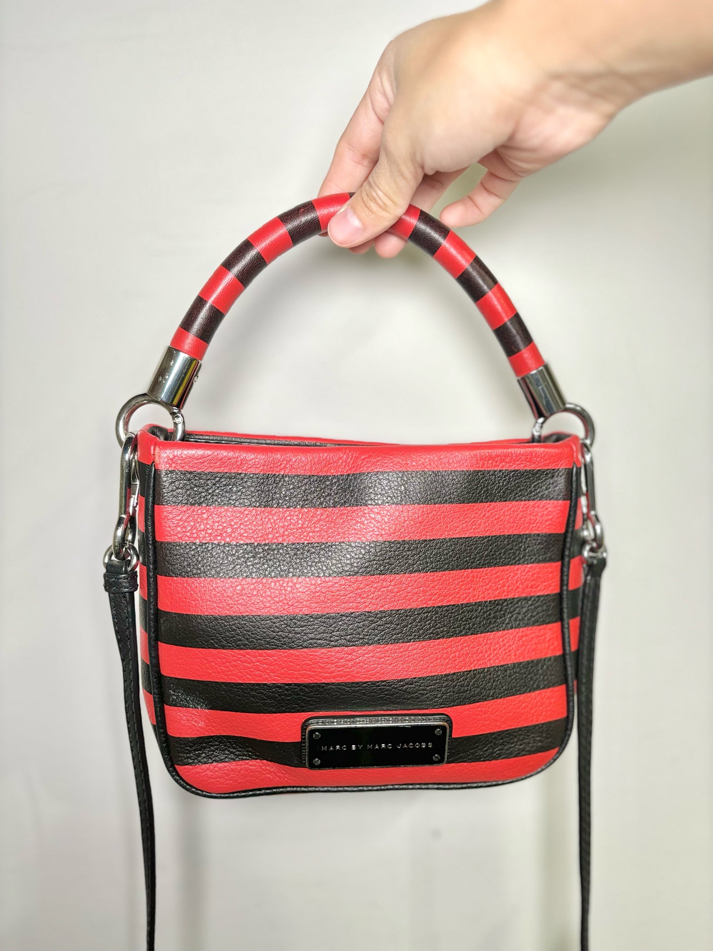 MARC by Marc Jacobs Stripe Leather Multi-Color Purse