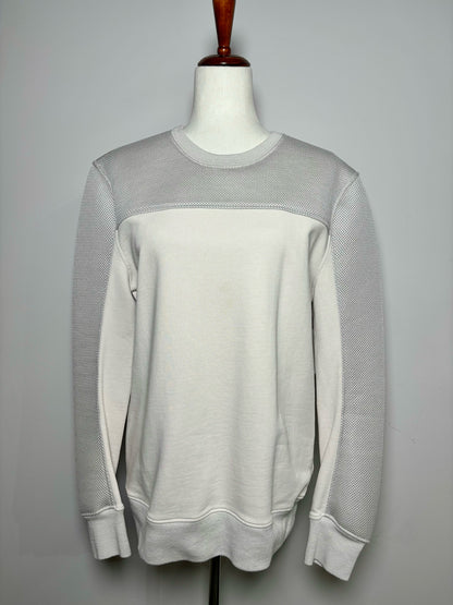 Helmut Lang Cream Cotton Men's Mens Size L Sweater