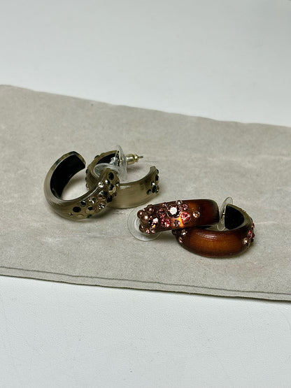 Brown Alexis Bittar Earrings