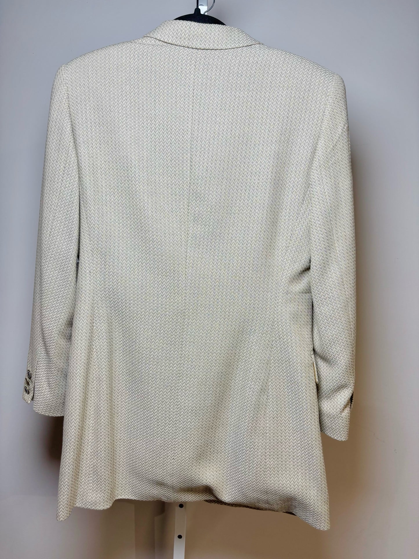 Women Size 38 Escada Gray Chevron Suit