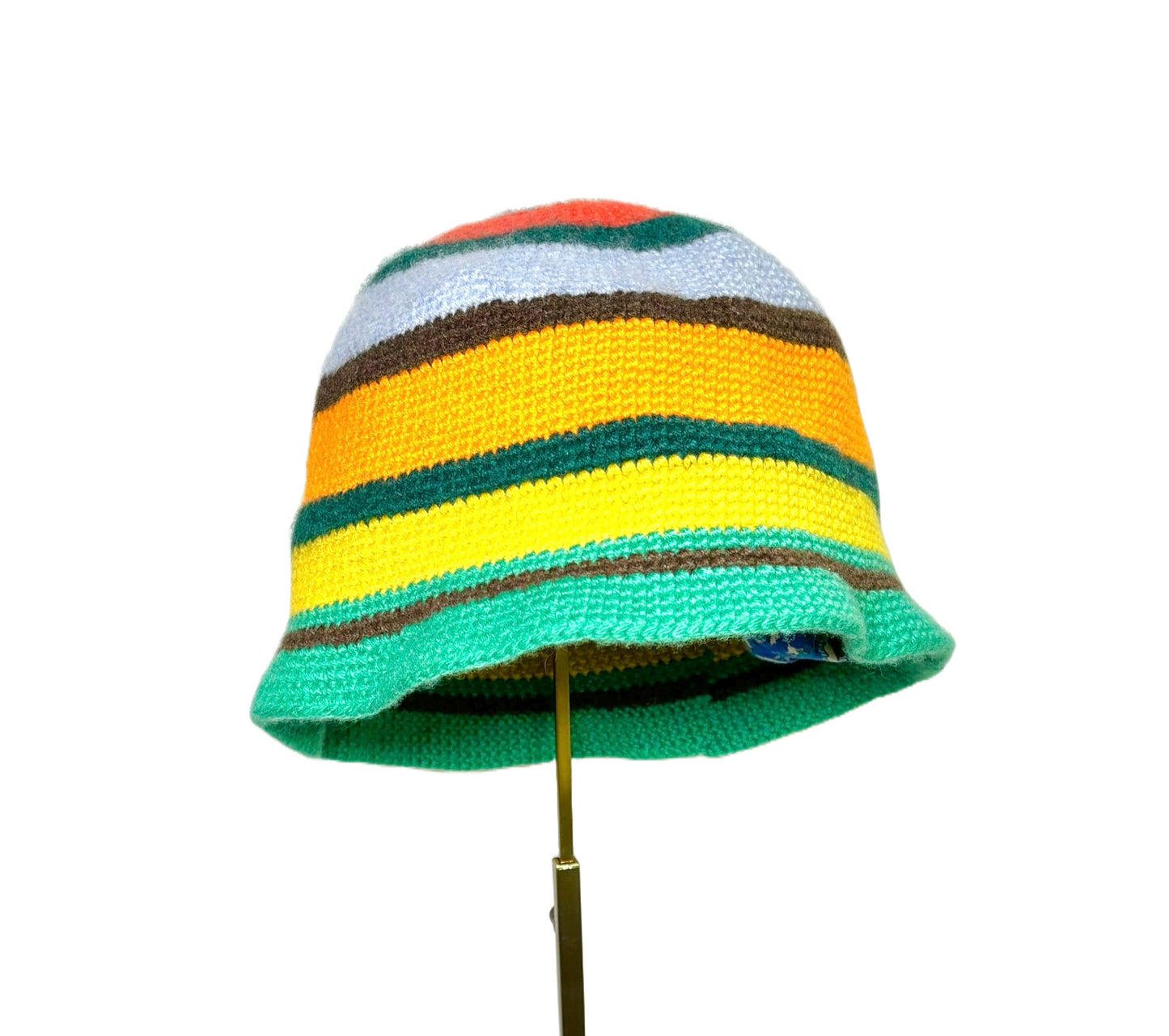 Multi-Color The Elder Statesman Cashmere Bucket Hat