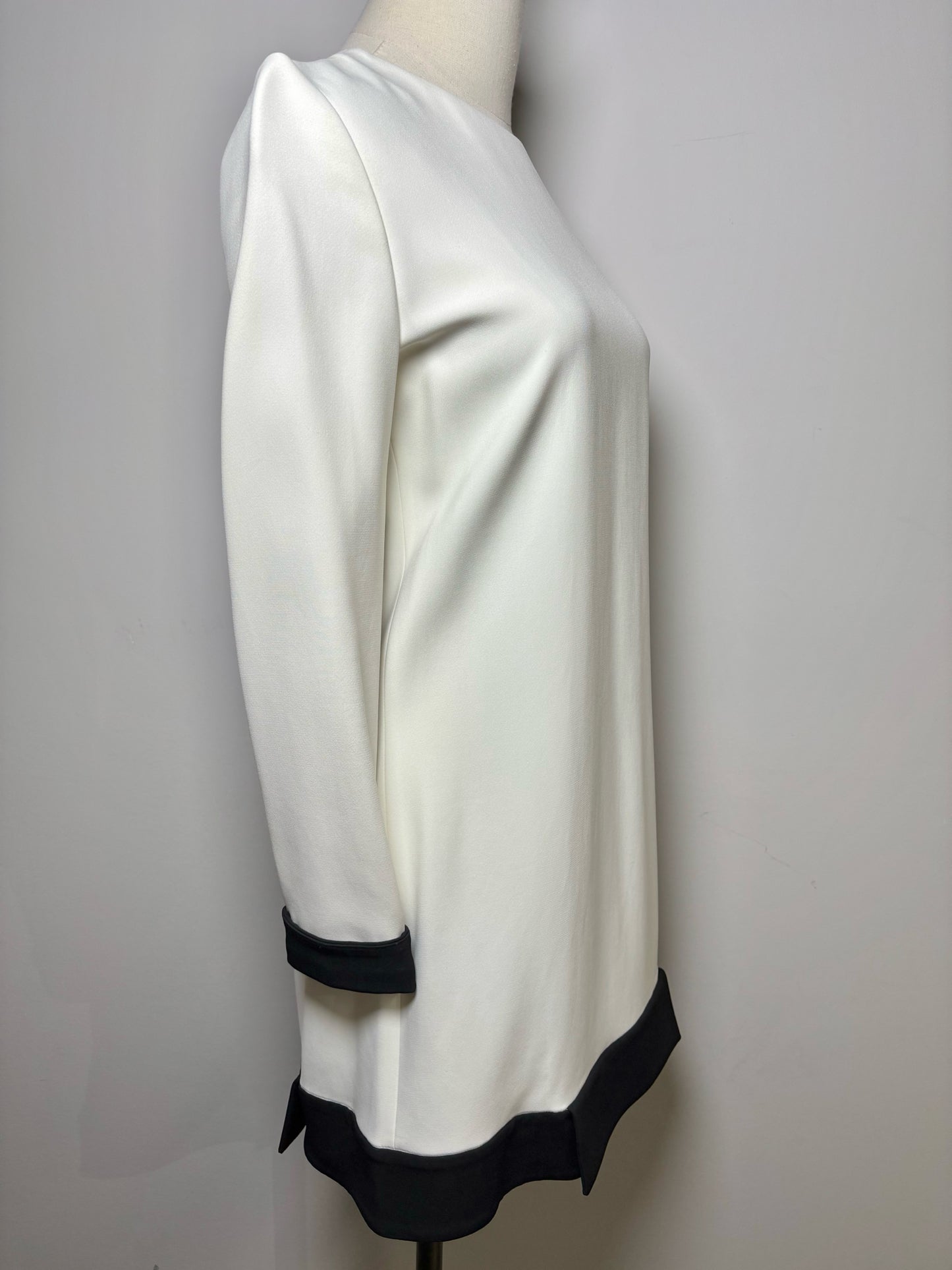 Women Size 42 Tom Ford Cream Solid Shift Dress