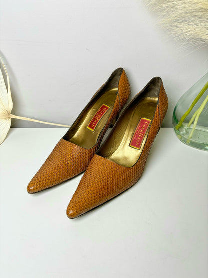 W Shoe Size 7.5 Cole Haan Brown Heels