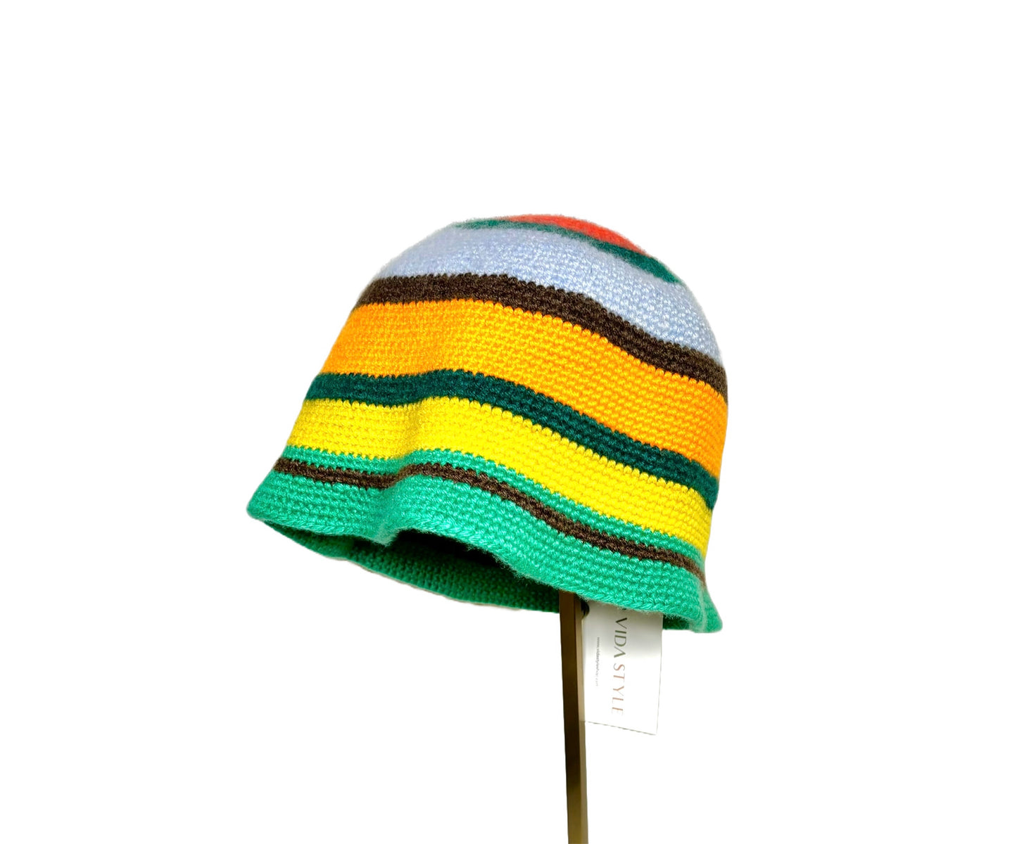 Multi-Color The Elder Statesman Cashmere Bucket Hat