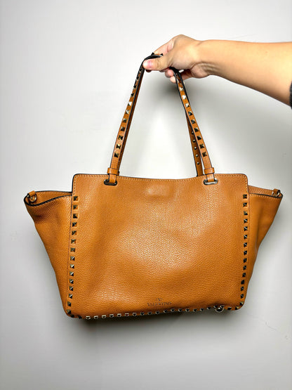 Valentino Garavani Cowhide Leather Tote Bag