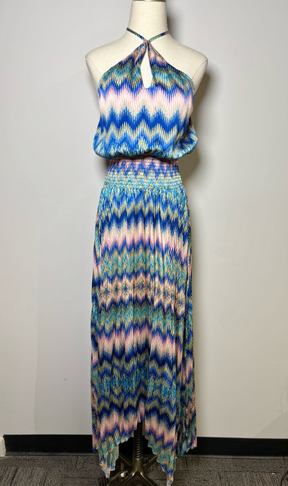 Multi-Color Women Size S Ramy Brook Ikat Dress